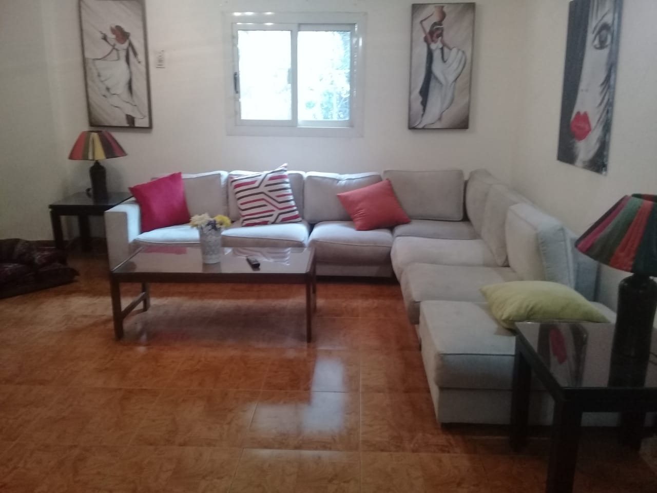 A Ground Floor Furnished Apartment in Degla for rent