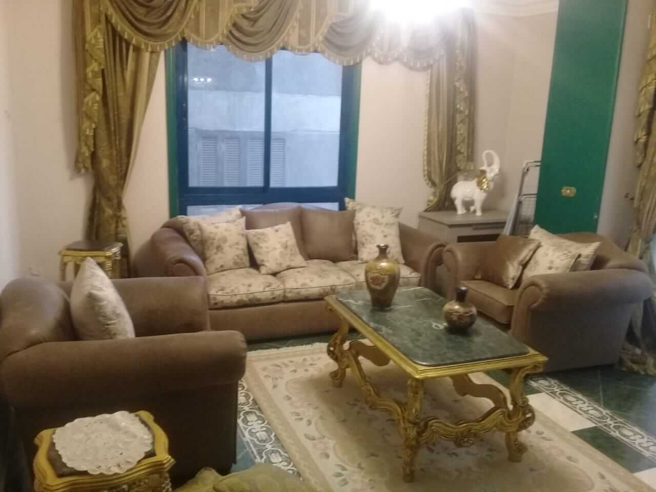 Apartment on the third floor for rent in Degla Maadi