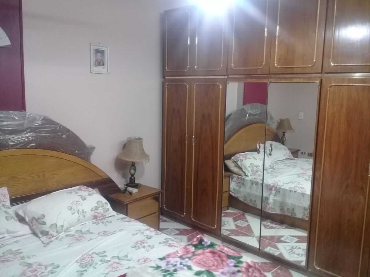 Apartment on the third floor for rent in Degla Maadi