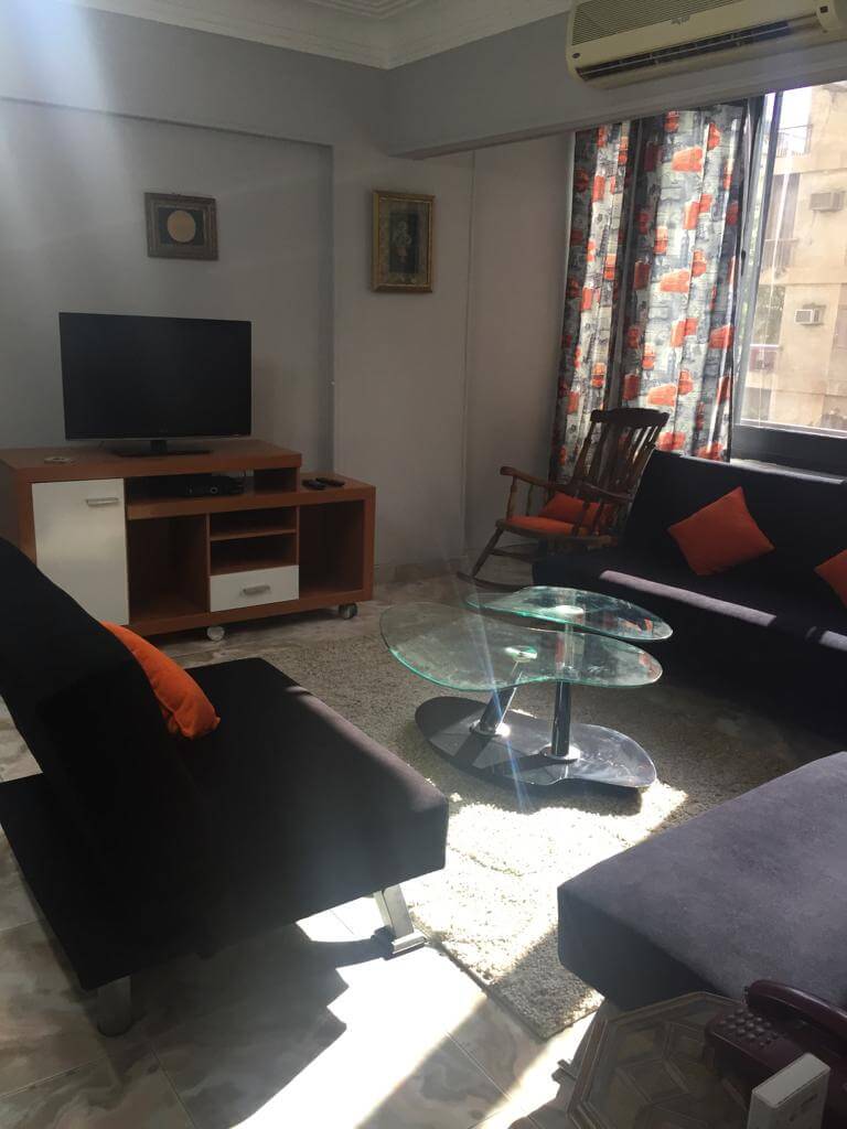Furnished 2 bedroom apartment for rent in Degla