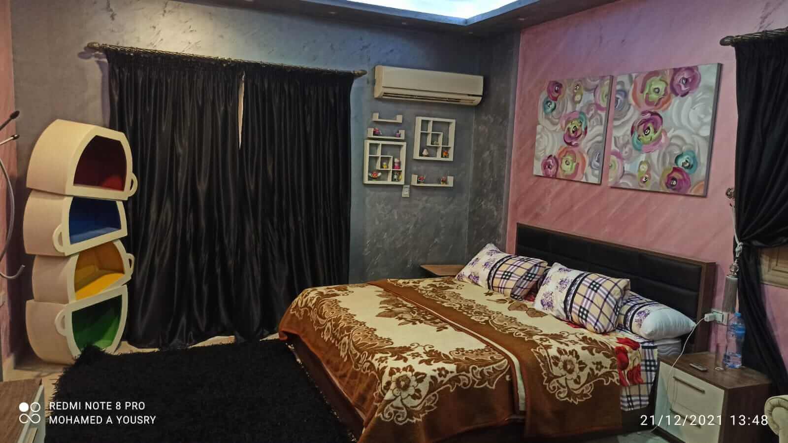Duplex Apartment for rent in new Cairo with gardens