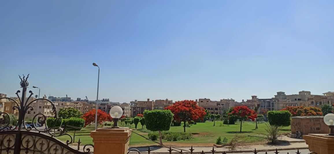 Duplex Apartment for rent in new Cairo with gardens