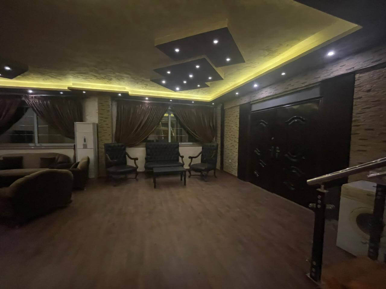 Duplex Apartment for rent in new Cairo with gardens