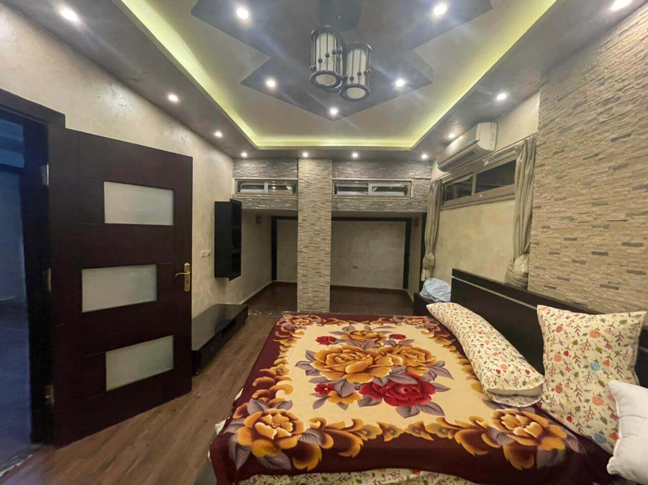 Duplex Apartment for rent in new Cairo with gardens